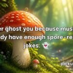 Mushroom Pick Up Lines