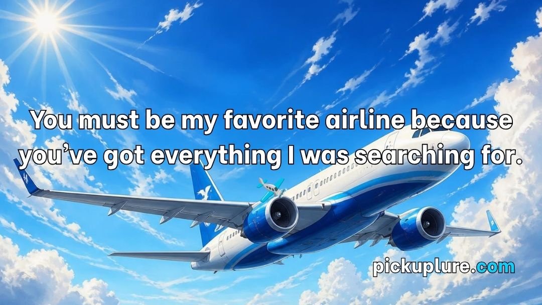 Aeroplane Pick Up Lines