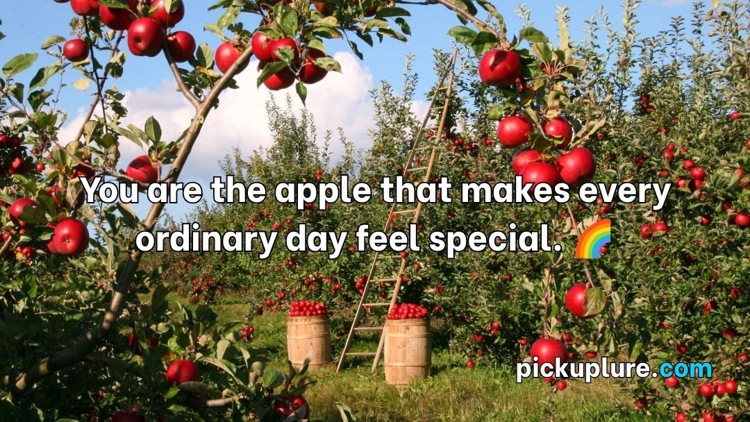 Apple Pick Up Lines