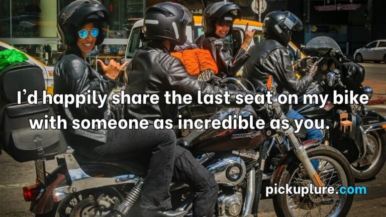 Biker Pick Up Lines