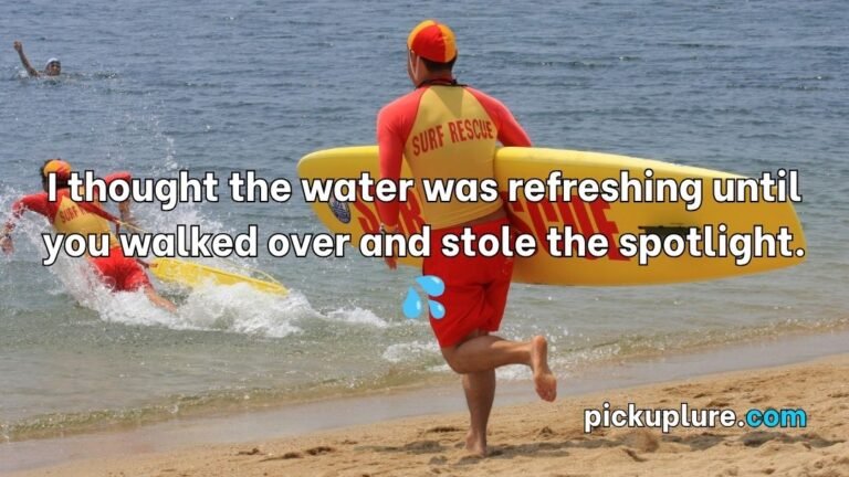 Lifeguard Pick Up Lines