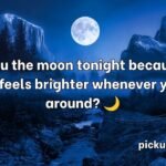 Moon Pick Up Lines