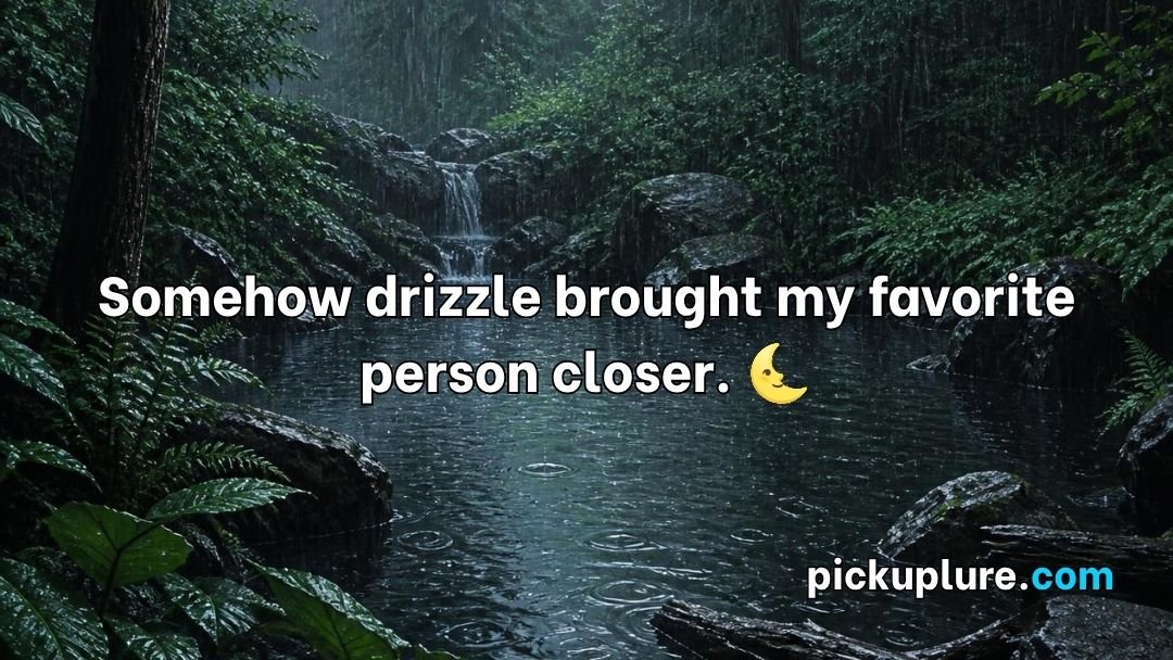 Raining Pick Up Lines