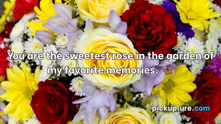Rose Pick Up Lines