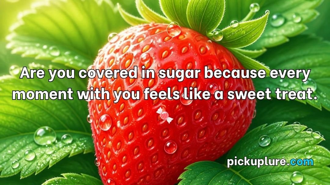 Strawberry Pick Up Lines