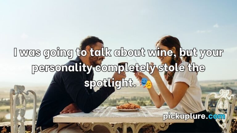 Wine Pick Up Lines