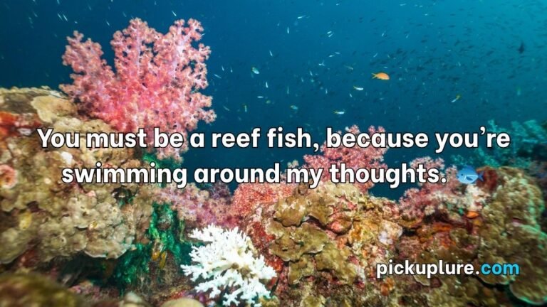 Coral Reef Pick Up Lines
