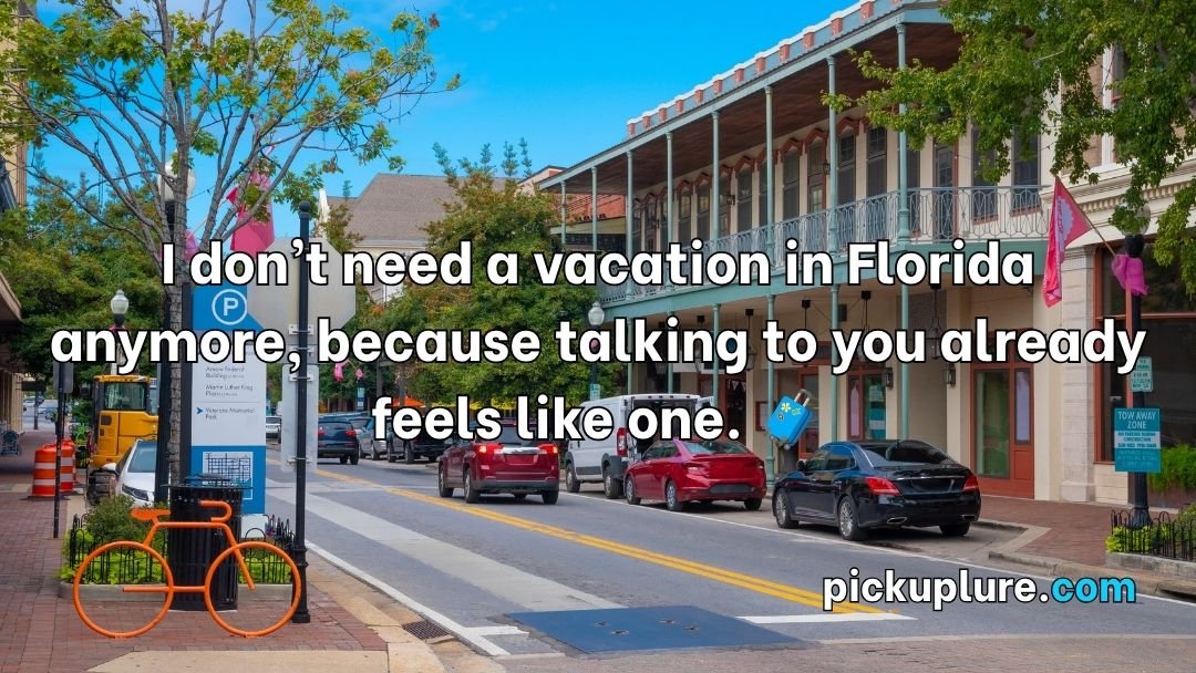 Florida Pick Up Lines