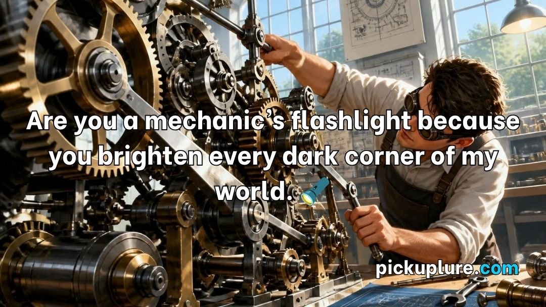 Mechanics Pick Up Lines