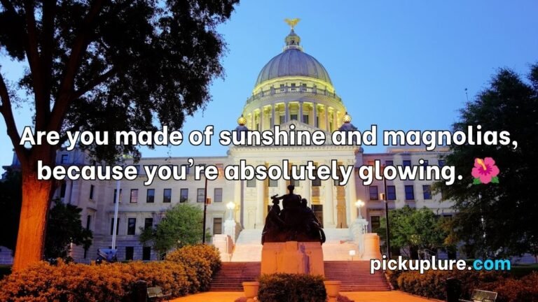 Mississippi Pick Up Lines