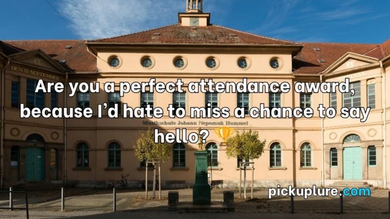 School Pick Up Lines