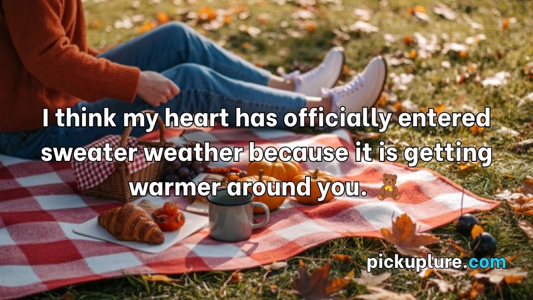 Autumn Pick Up Lines