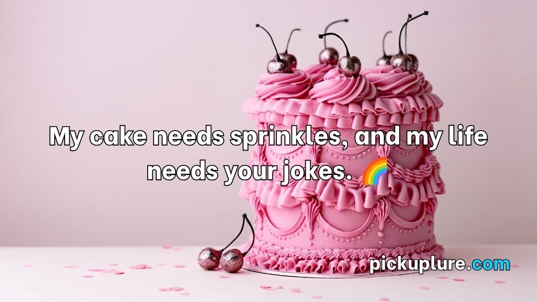Cake Pick Up Lines