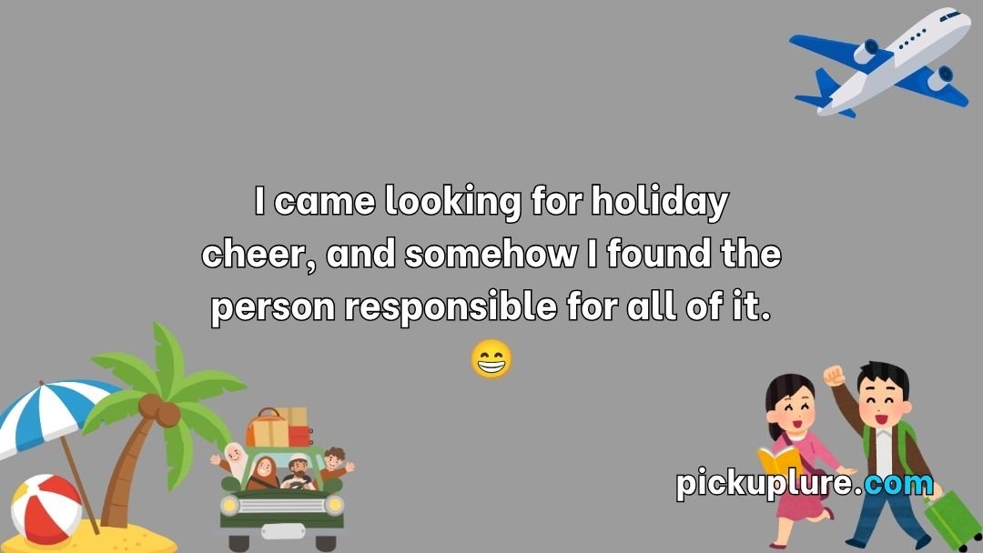 Holiday Pick Up Lines